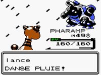 une photo d'Ã©cran de Pokemon Or sur Nintendo Game Boy Color